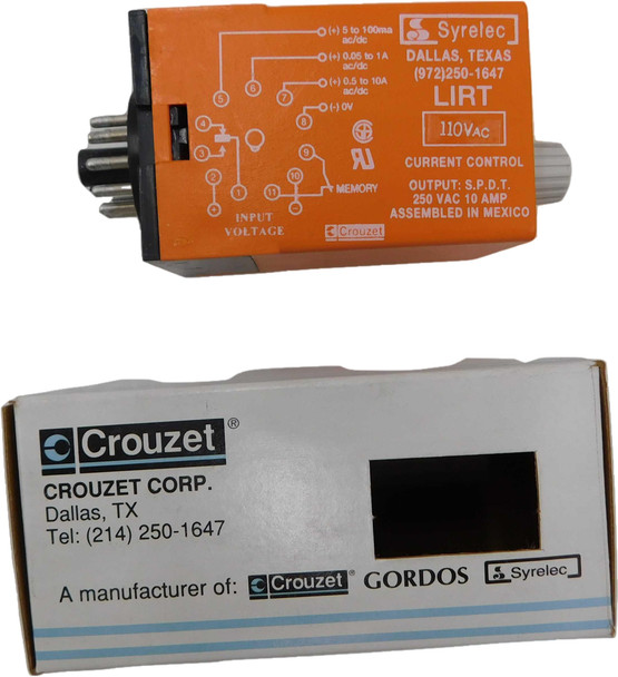 Crouzet LIRT110A Relays Current Control 110V