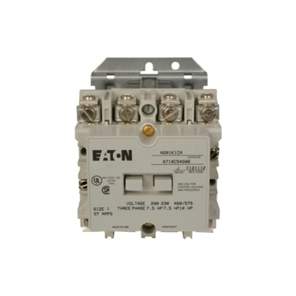 Eaton A201K1CA Other Contactors Non-Reversing 3P 24 120V 50/60Hz Size 1