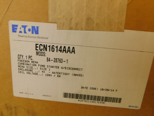 Eaton ECN1614AAA Combination Starters 120V