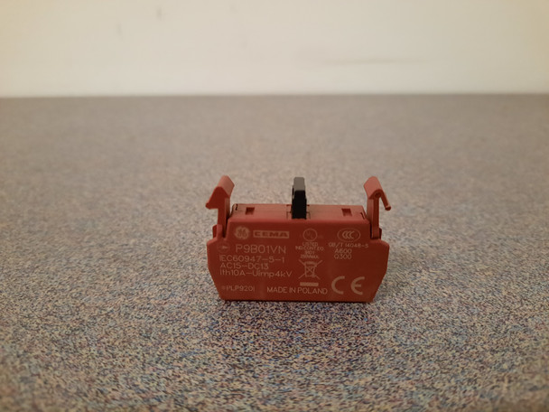 GENERAL ELECTRIC P9B01VN Contact Blocks and Other Accessories 1P 10A