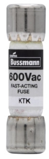 Bussmann KTK-30 Class CC 30A 600VAC Midget Fuse