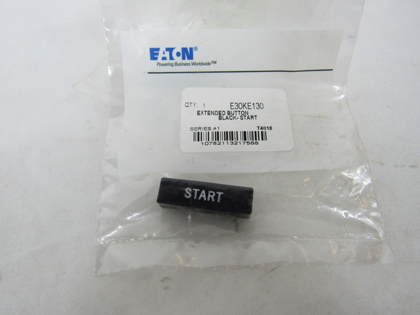 Eaton E30KE130 Pushbuttons Button Cap Black EA START