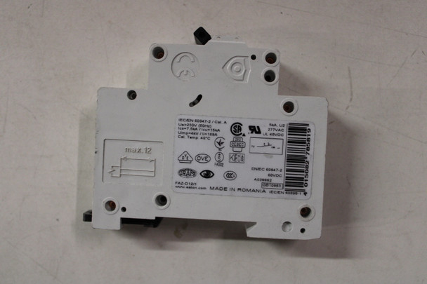 Eaton FAZ-D12/1 Miniature Circuit Breakers (MCBs)