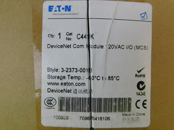 Eaton C441K Programmable Logic Controllers (PLCs) 120V EA