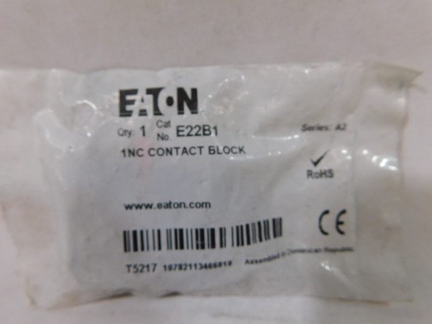 Eaton E22B1 Contact Blocks and Other Accessories 1P 10A EA