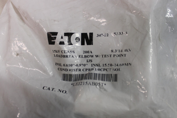 Eaton LEJ215AB05T EMT/Elbow/Coupling/Joint EA