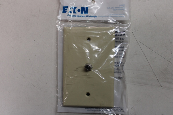 Eaton 2072V-F-LW Wallplates and Switch Accessories EA