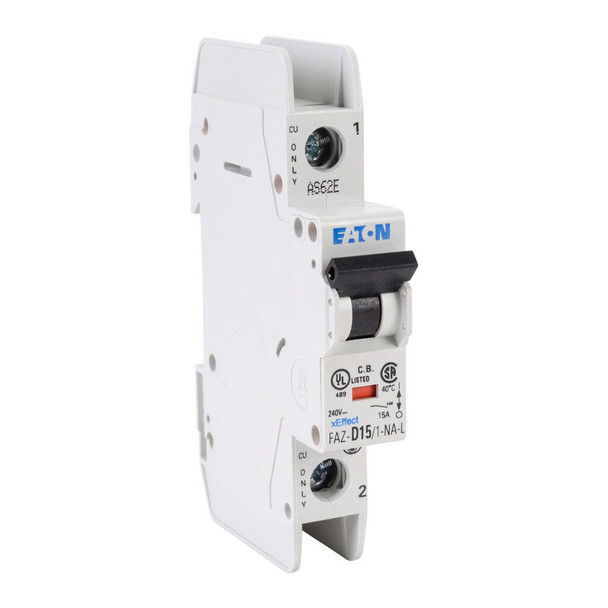 Eaton FAZ-D15/1-NA-L Miniature Circuit Breakers (MCBs) EA