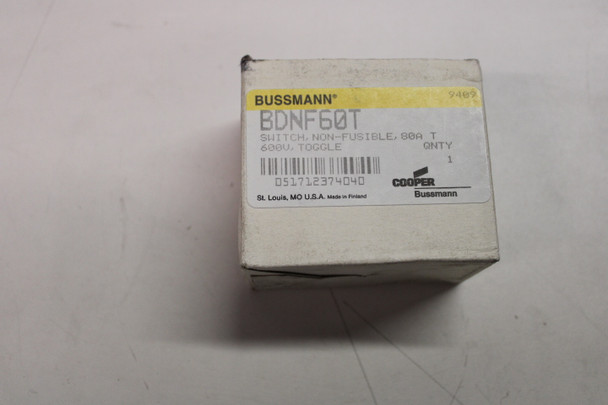 Bussmann BDNF60T Other Safety Switches and Disconnects EA