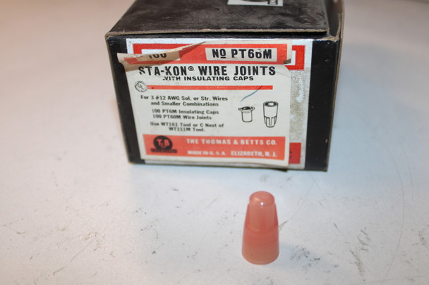 THOMAS & BETTS PT66M Other Power Distribution Contacts and Accessories BOX