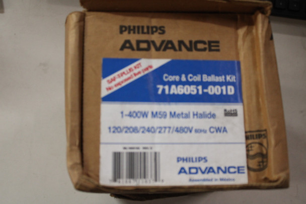 Advance 71A6051-001D HID Ballasts EA