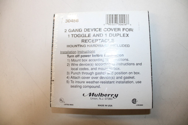 Mulberry 30456 Outlet Boxes/Covers/Accessories EA