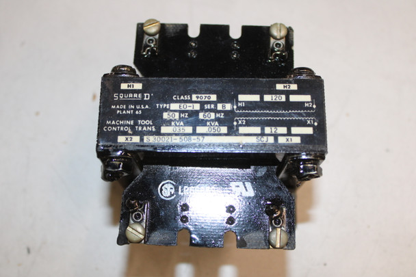 Square D 9070E0-1-B-120V Control Transformers EA