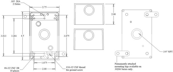 Mulberry 30204 Outlet Boxes/Covers/Accessories EA