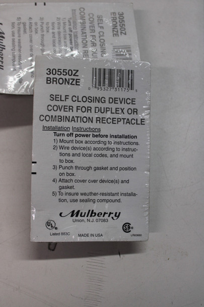 Mulb 30550Z Wallplates and Switch Accessories EA