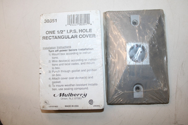 Mulberry 30351 Outlet Boxes/Covers/Accessories EA