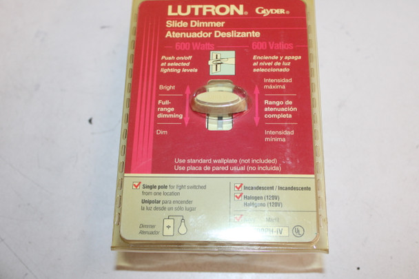 Lutron GL-600PH-IV Light and Dimmer Switches EA