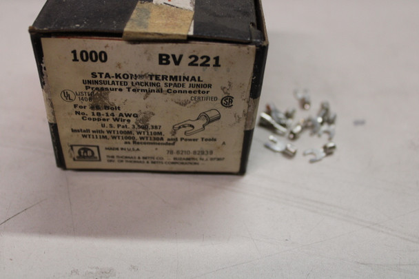 THOMAS & BETTS BV221 Connectors BOX