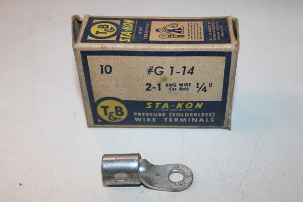 THOMAS & BETTS G1-14 Other Power Distribution Contacts and Accessories BOX