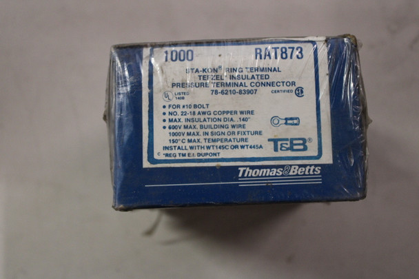 Thomas & Betts RAT873 Other Power Distribution Contacts and Accessories BOX