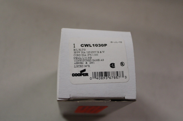 Cooper CWL1030P Plugs EA