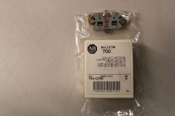 Allen Bradley 700-CPM Contact Accessories EA