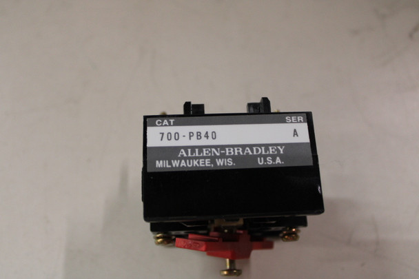 Allen Bradley 700-PB40 Contacts EA