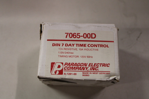 Paragon 7065-00D Timers and Time Switches EA