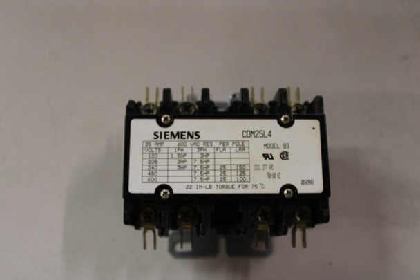 Siemens CDM25L4 Contacts EA