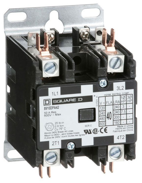 Square D 8910DPA42V14 Definite Purpose Contactors EA