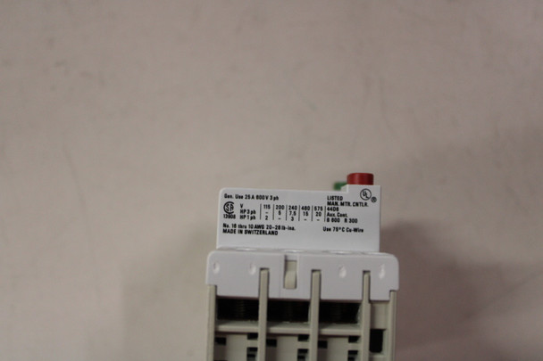 Allen Bradley 140-MN-0400 Manual Starters EA