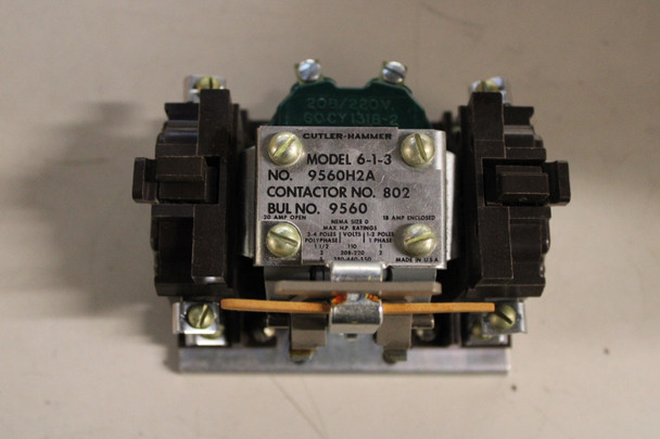 Eaton 9560H2A Definite Purpose Contactors