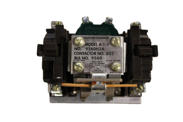 Eaton 9560H2A Definite Purpose Contactors