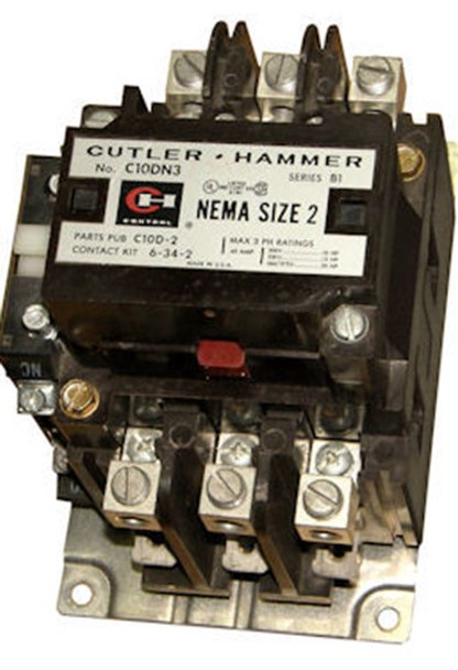 Cutler-Hammer C10DN3A NEMA and IEC Contactors EA