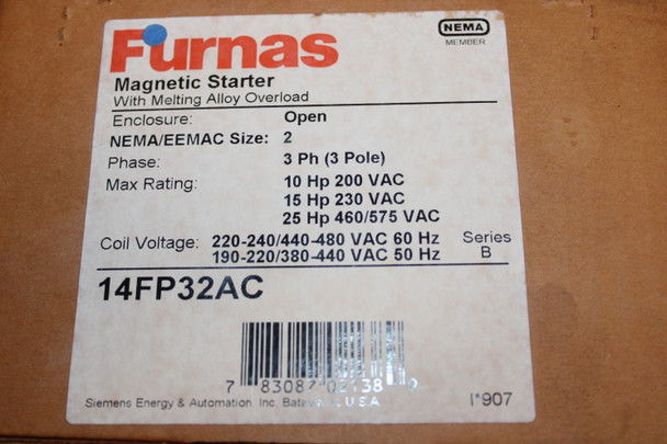 Furnas Electric 14FP32AC Starters EA