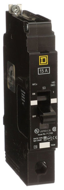 Square D EJB14015 Miniature Circuit Breakers (MCBs)