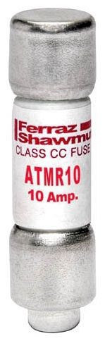 Ferraz Shawmut ATMR10 Class CC 10A 600VAC 50/60Hertz, 600VDC Ul Power Fuse