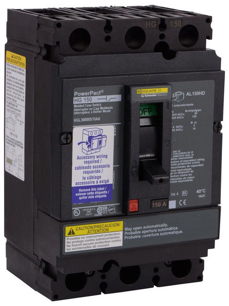 Square D HGL36000S15AA Molded Case Breakers (MCCBs)