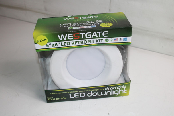 Westgate RDL6-BF-30K LED Lighting EA