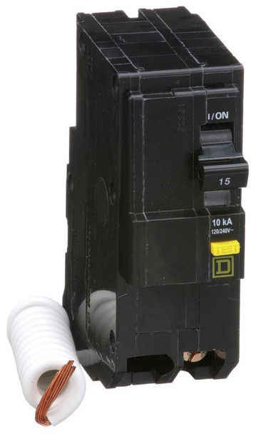 Square D QO215GFI Miniature Circuit Breakers (MCBs) 2P 15A 120V