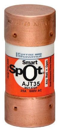 Mersen AJT35 Class J 35A 600VAC 50/60Hertz, 400VDC Low Voltage Ul Power Fuse