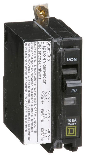 Square D QOB1201021 Miniature Circuit Breakers (MCBs)