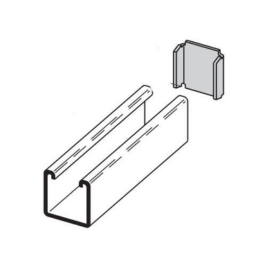 B-line B220ZN Strut Channel/Mounting/Straps EA