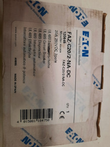 FAZ-C20/2-NA-DC Eaton Din Rail Mounted Circuit Breakers