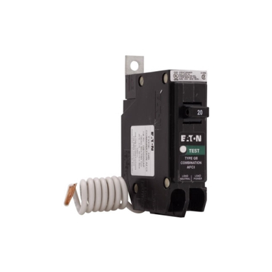thumbnail interactive-video image 1 of EATON QBH1020CAF Bolt-On Circuit Breaker – 20A, 1 Pole, 22kA@120V – Used 1 of 6