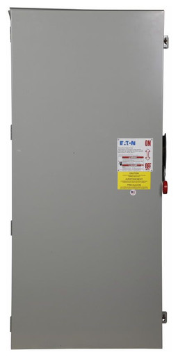 Eaton DH262UGK Heavy Duty Safety Switch - 60 Amp, 600V, Stainless Steel (Open Box)