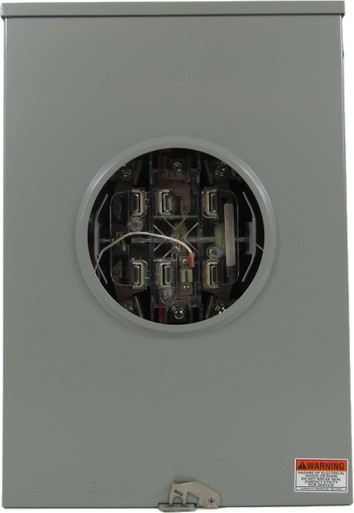 Eaton UH7213TCPLCH Meter Sockets Ringless 200A 600V 3Ph 4Wire 7Jaws NEMA 3R