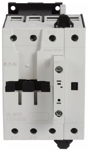 Eaton XTCF080D00TD Contactor 4P, 80A, Frame D, 24-27VDC Coil NEW IN BOX