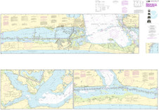 NOAA Chart 11308–Intracoastal Waterway Redfish Bay to Middle Ground