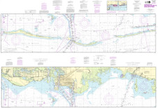 NOAA Chart 11374–Intracoastal Waterway Dauphin Island to Dog Keys Pass